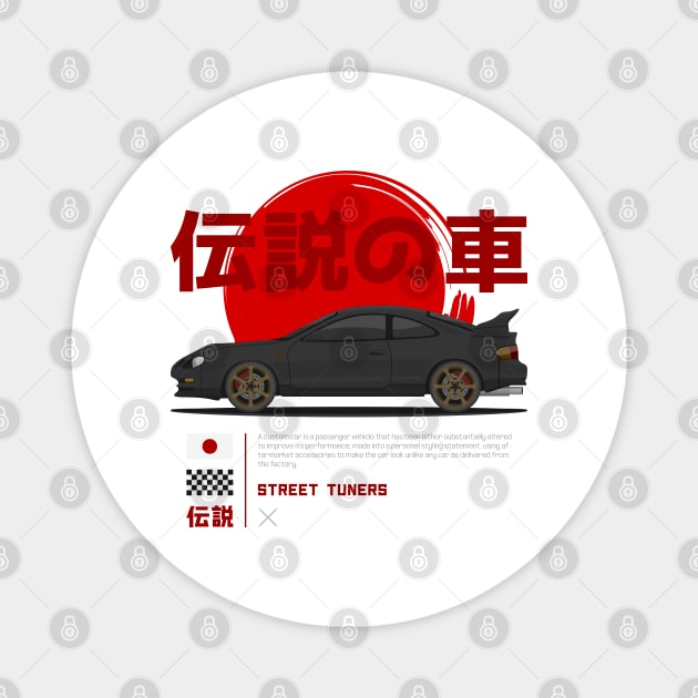 Tuner Black MK6 Celica Superior JDM Magnet by GoldenTuners